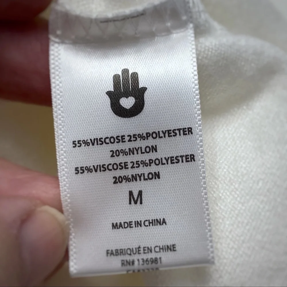 Spiritual Gangster Long Sleeve Top Happy Savasana Pullover Size M - Picture 7 of 9